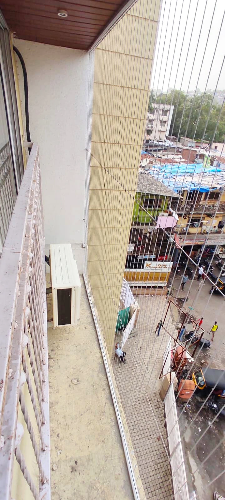 Modern Schools Invisible Grill Installation in Indiranagar Bangalore