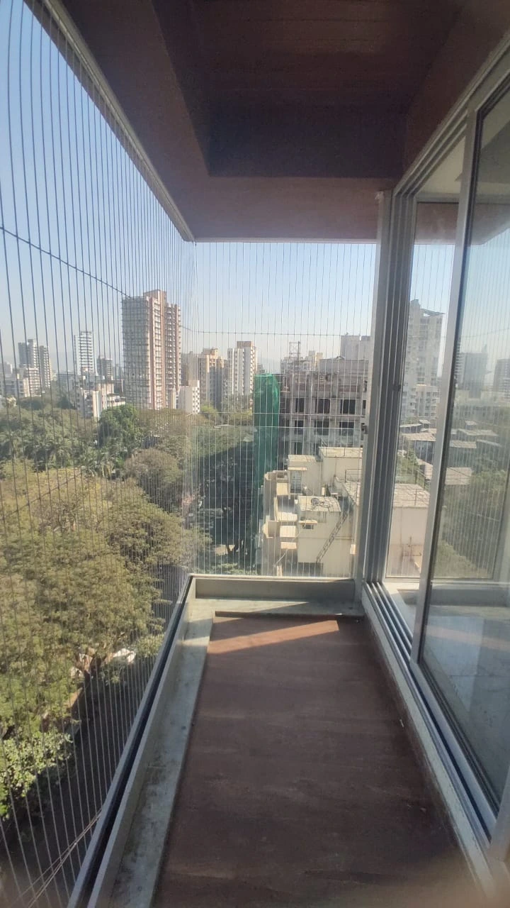 High-Rise Invisible Grill Installation in Mysore Karnataka